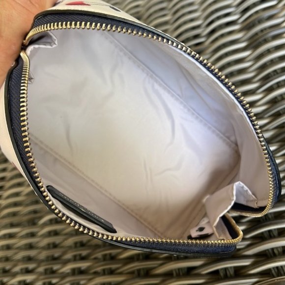 Kate Spade Dancing Cherrie Small Cosmetic Case Cream Multi - Picture 6 of 16